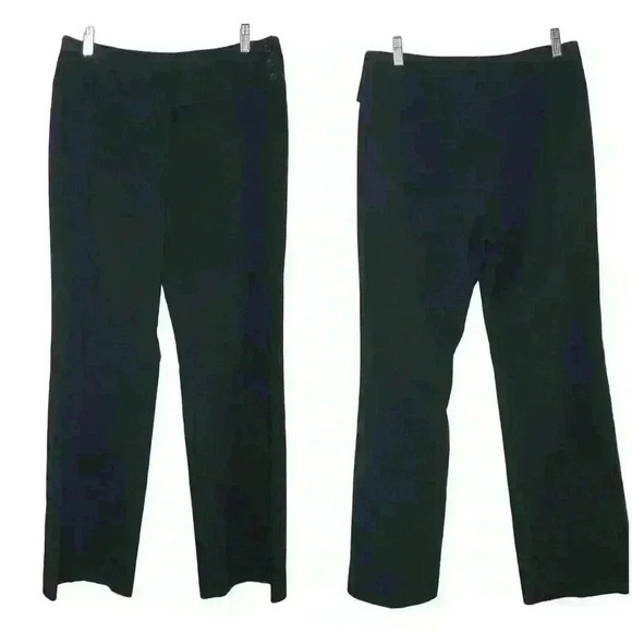 Liz Claiborne axcess black dress pants size 10 - Picture 2 of 8